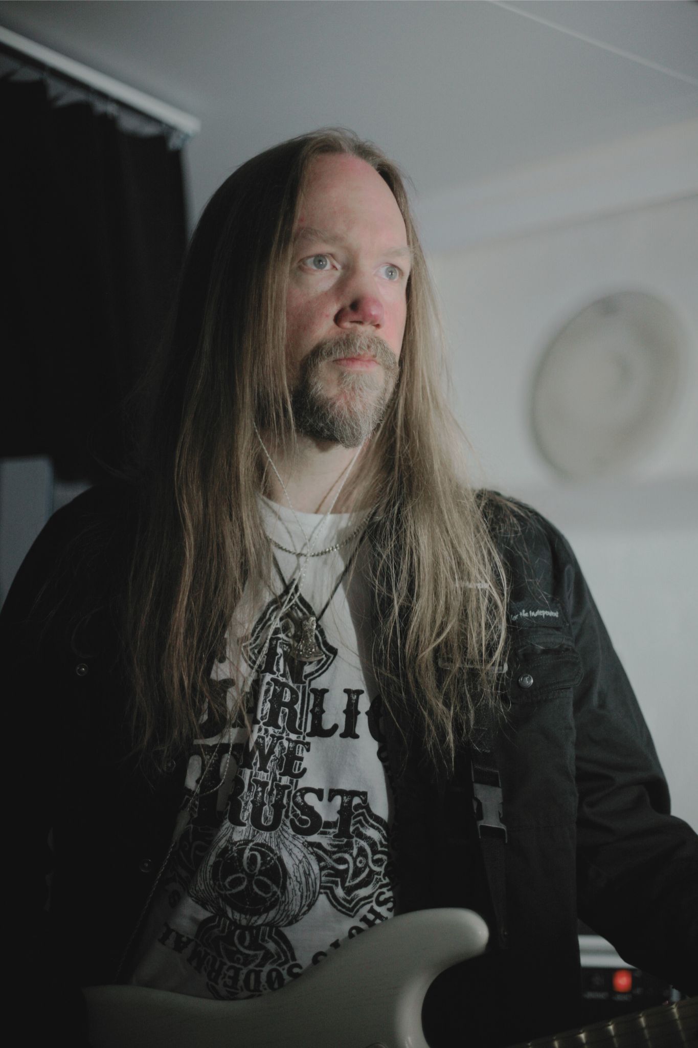Christian Johansson guitarist of the Swedish melodic rock band SUM OF ALL.